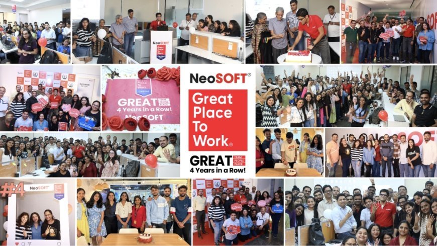 NeoSOFT Earns “Great Place to Work” Certification for the Fourth Consecutive Year